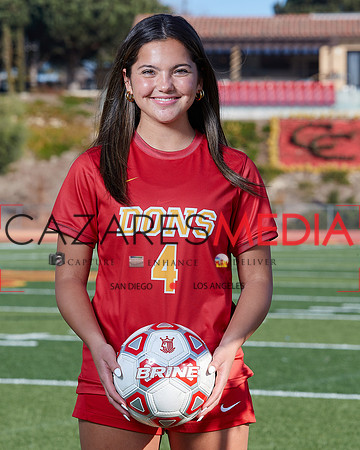 Cathedral Catholic Girls Varisty Soccer Team Media Day