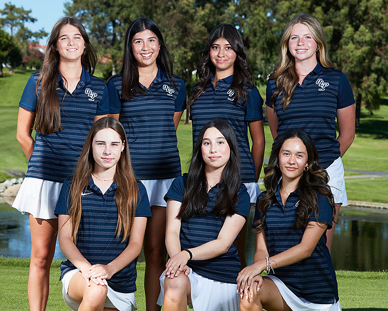Academy of Our Lady of Peace Golf Team.