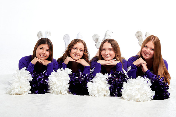 Academy of Our Lady of Peace Varsity Cheer Media Day