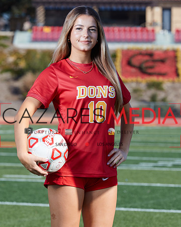 Cathedral Catholic Girls Varisty Soccer Team Media Day