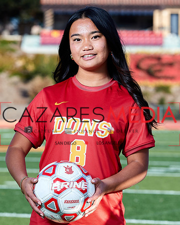 Cathedral Catholic Girls Varisty Soccer Team Media Day