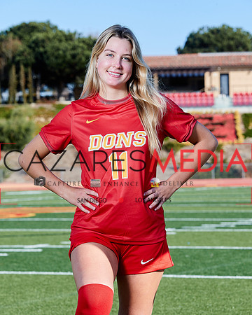 Cathedral Catholic Girls Varisty Soccer Team Media Day