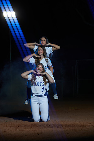 Academy of Our Lady of Peace Varsity Softball Team Media Day