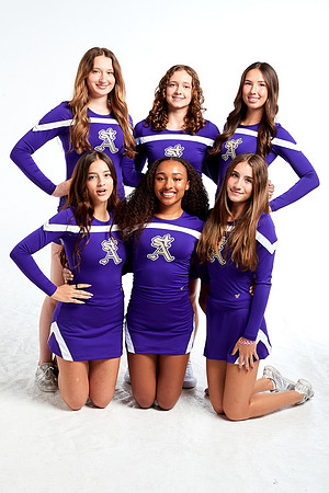 Academy of Our Lady of Peace Varsity Cheer Media Day
