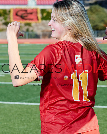 Cathedral Catholic Girls Varisty Soccer Team Media Day