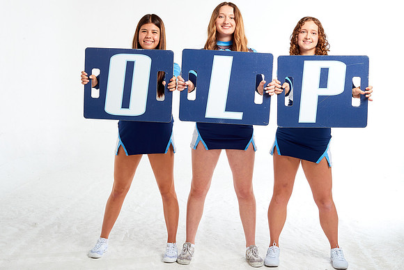 Academy of Our Lady of Peace Varsity Cheer Media Day