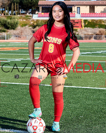 Cathedral Catholic Girls Varisty Soccer Team Media Day