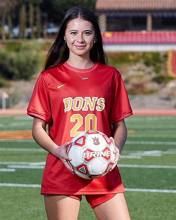 Cathedral Catholic Girls Varisty Soccer Team Media Day