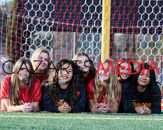 Cathedral Catholic Girls Varisty Soccer Team Media Day