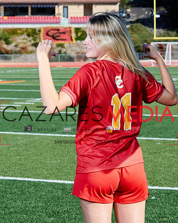 Cathedral Catholic Girls Varisty Soccer Team Media Day