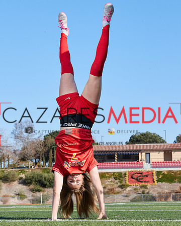 Cathedral Catholic Girls Varisty Soccer Team Media Day