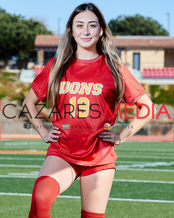 Cathedral Catholic Girls Varisty Soccer Team Media Day