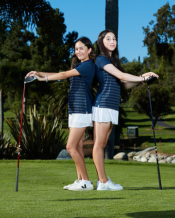 Academy of Our Lady of Peace Golf Team.