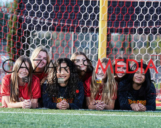 Cathedral Catholic Girls Varisty Soccer Team Media Day