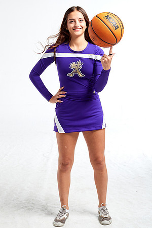 Academy of Our Lady of Peace Varsity Cheer Media Day