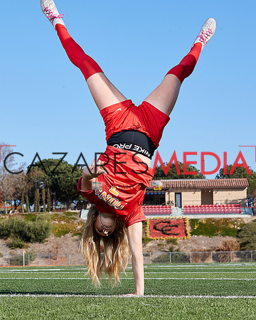 Cathedral Catholic Girls Varisty Soccer Team Media Day