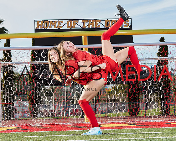 Cathedral Catholic Girls Varisty Soccer Team Media Day