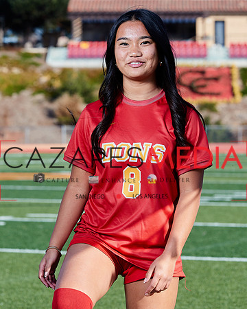 Cathedral Catholic Girls Varisty Soccer Team Media Day