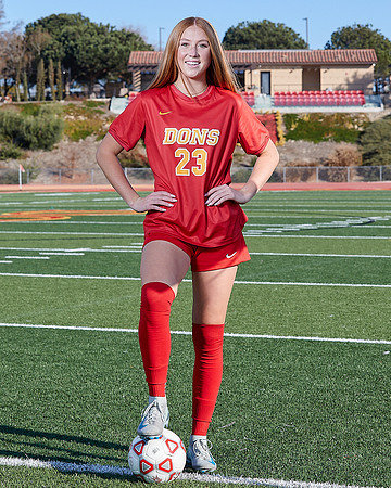 Cathedral Catholic Girls Varisty Soccer Team Media Day