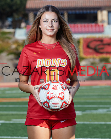 Cathedral Catholic Girls Varisty Soccer Team Media Day