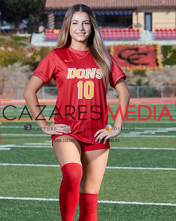 Cathedral Catholic Girls Varisty Soccer Team Media Day
