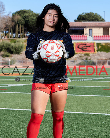 Cathedral Catholic Girls Varisty Soccer Team Media Day