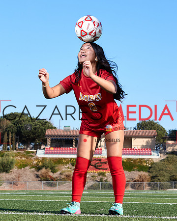 Cathedral Catholic Girls Varisty Soccer Team Media Day