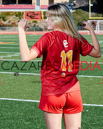 Cathedral Catholic Girls Varisty Soccer Team Media Day
