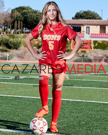 Cathedral Catholic Girls Varisty Soccer Team Media Day