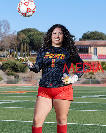 Cathedral Catholic Girls Varisty Soccer Team Media Day