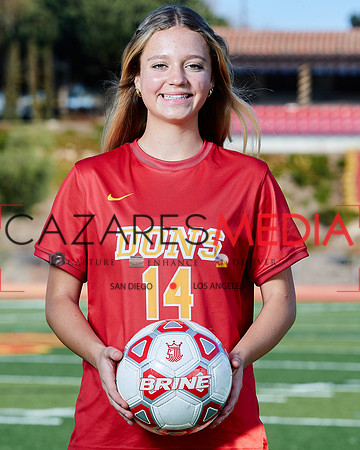 Cathedral Catholic Girls Varisty Soccer Team Media Day