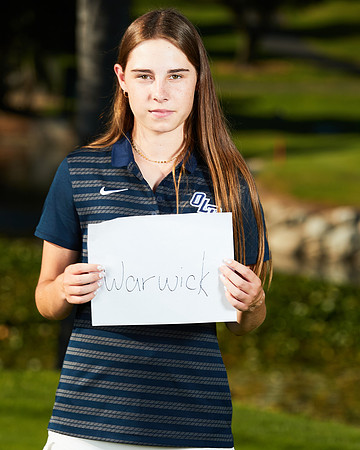 Academy of Our Lady of Peace Golf Team.