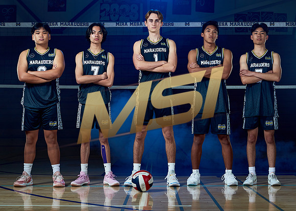 Mira Mesa High School Boys Varsity Volleyball Senior Media Day