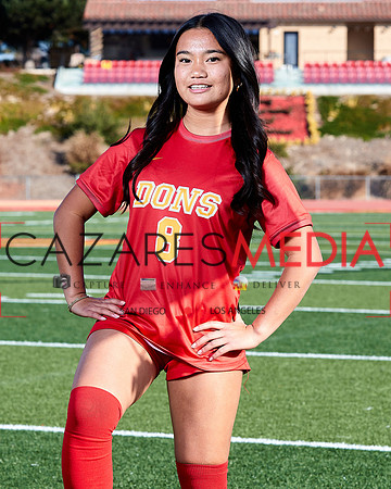Cathedral Catholic Girls Varisty Soccer Team Media Day