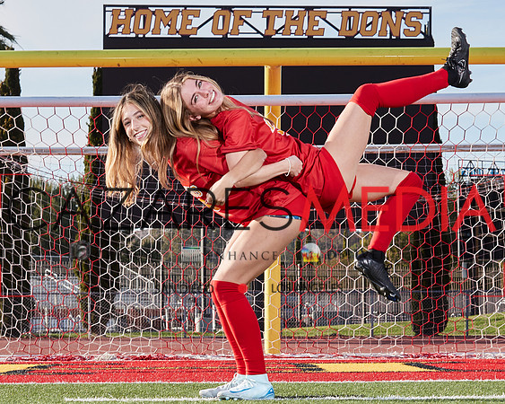 Cathedral Catholic Girls Varisty Soccer Team Media Day