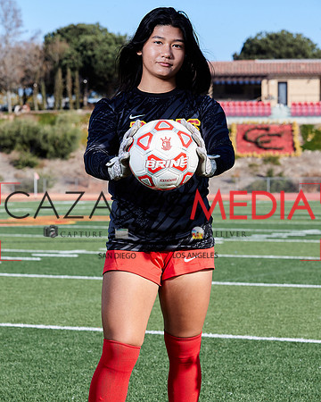 Cathedral Catholic Girls Varisty Soccer Team Media Day
