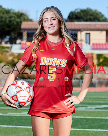 Cathedral Catholic Girls Varisty Soccer Team Media Day