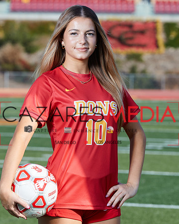 Cathedral Catholic Girls Varisty Soccer Team Media Day