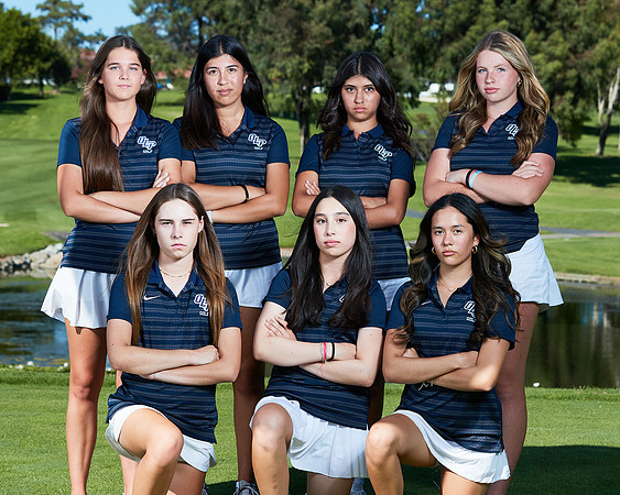 Academy of Our Lady of Peace Golf Team.