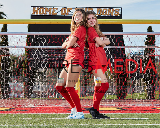 Cathedral Catholic Girls Varisty Soccer Team Media Day