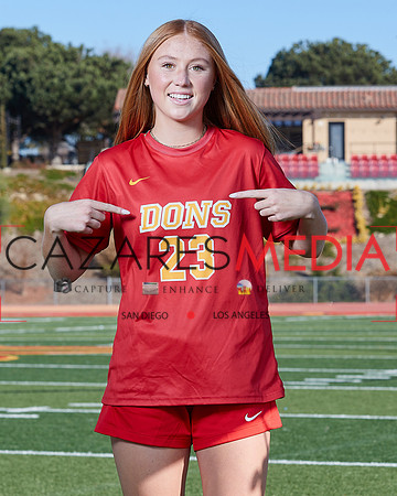 Cathedral Catholic Girls Varisty Soccer Team Media Day