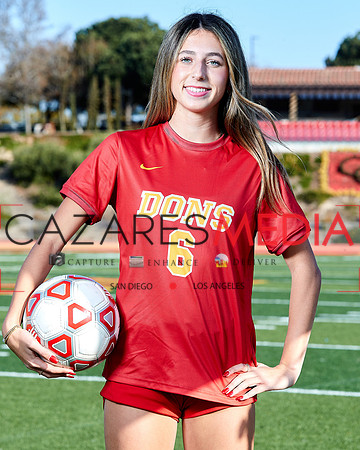 Cathedral Catholic Girls Varisty Soccer Team Media Day