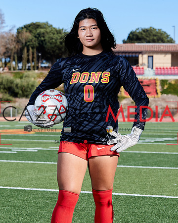 Cathedral Catholic Girls Varisty Soccer Team Media Day