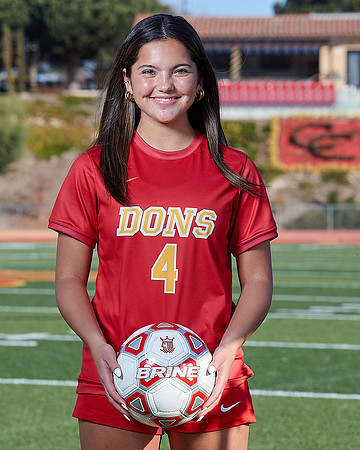 Cathedral Catholic Girls Varisty Soccer Team Media Day