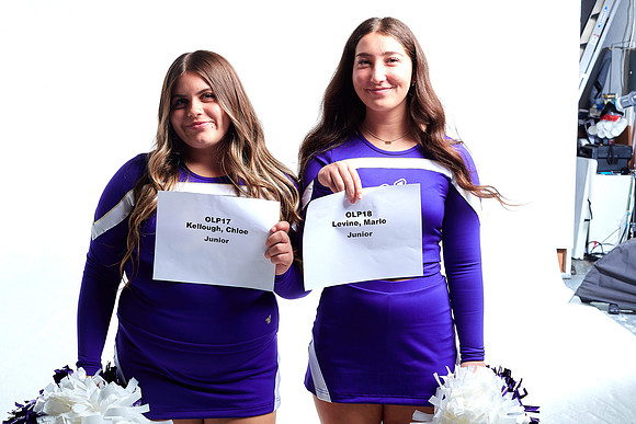 Academy of Our Lady of Peace Varsity Cheer Media Day