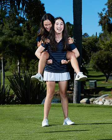 Academy of Our Lady of Peace Golf Team.