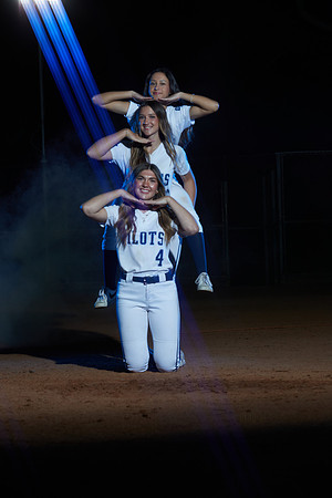 Academy of Our Lady of Peace Varsity Softball Team Media Day
