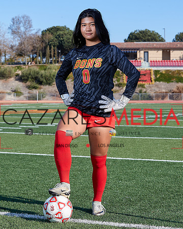 Cathedral Catholic Girls Varisty Soccer Team Media Day