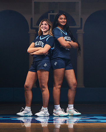 Academy of Our Lady of Peace Varsity Basketball Team Media Day