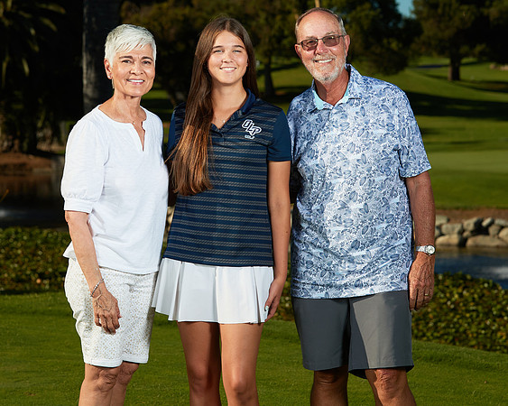 Academy of Our Lady of Peace Golf Team.